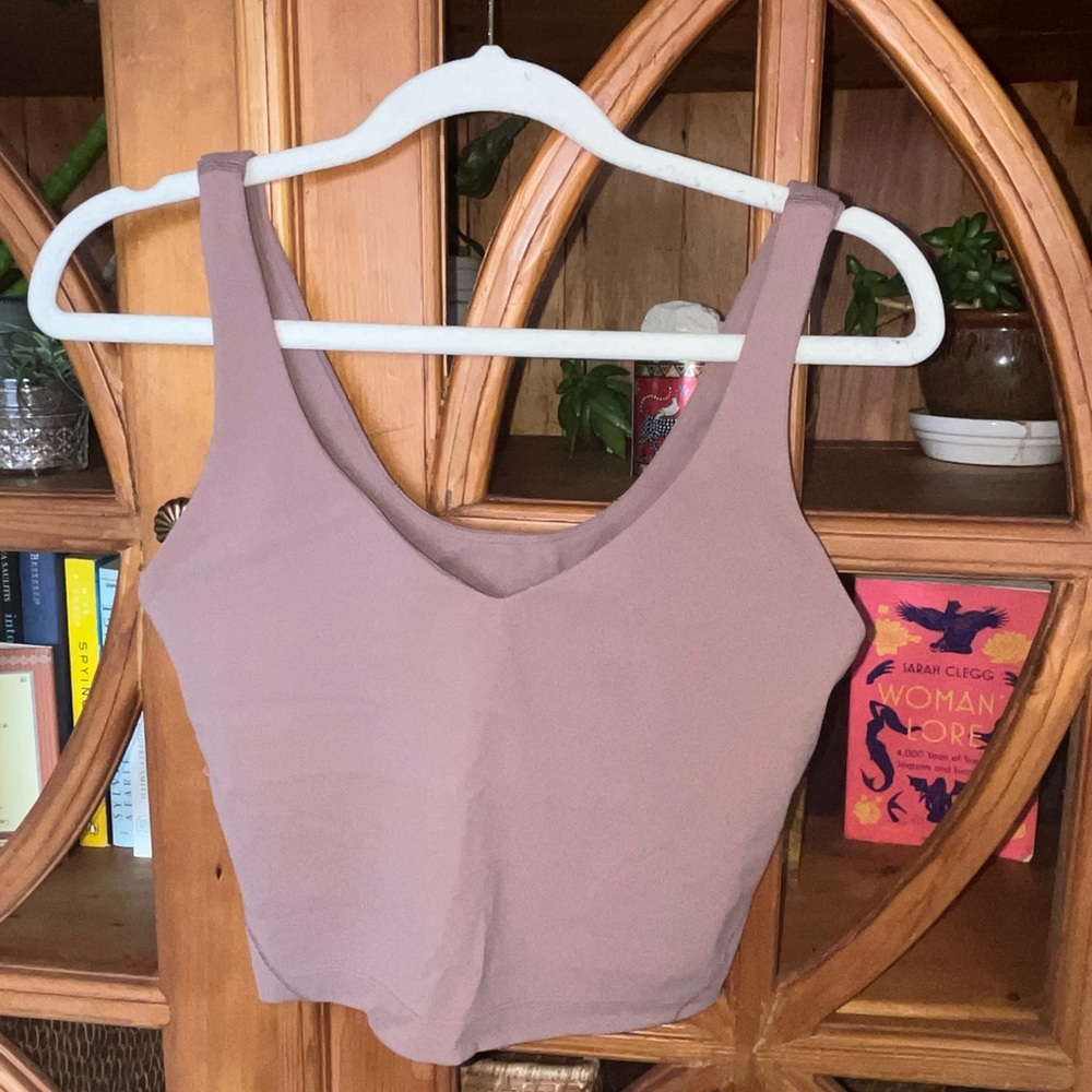 Mauve Align Tank lulu lemon size 6